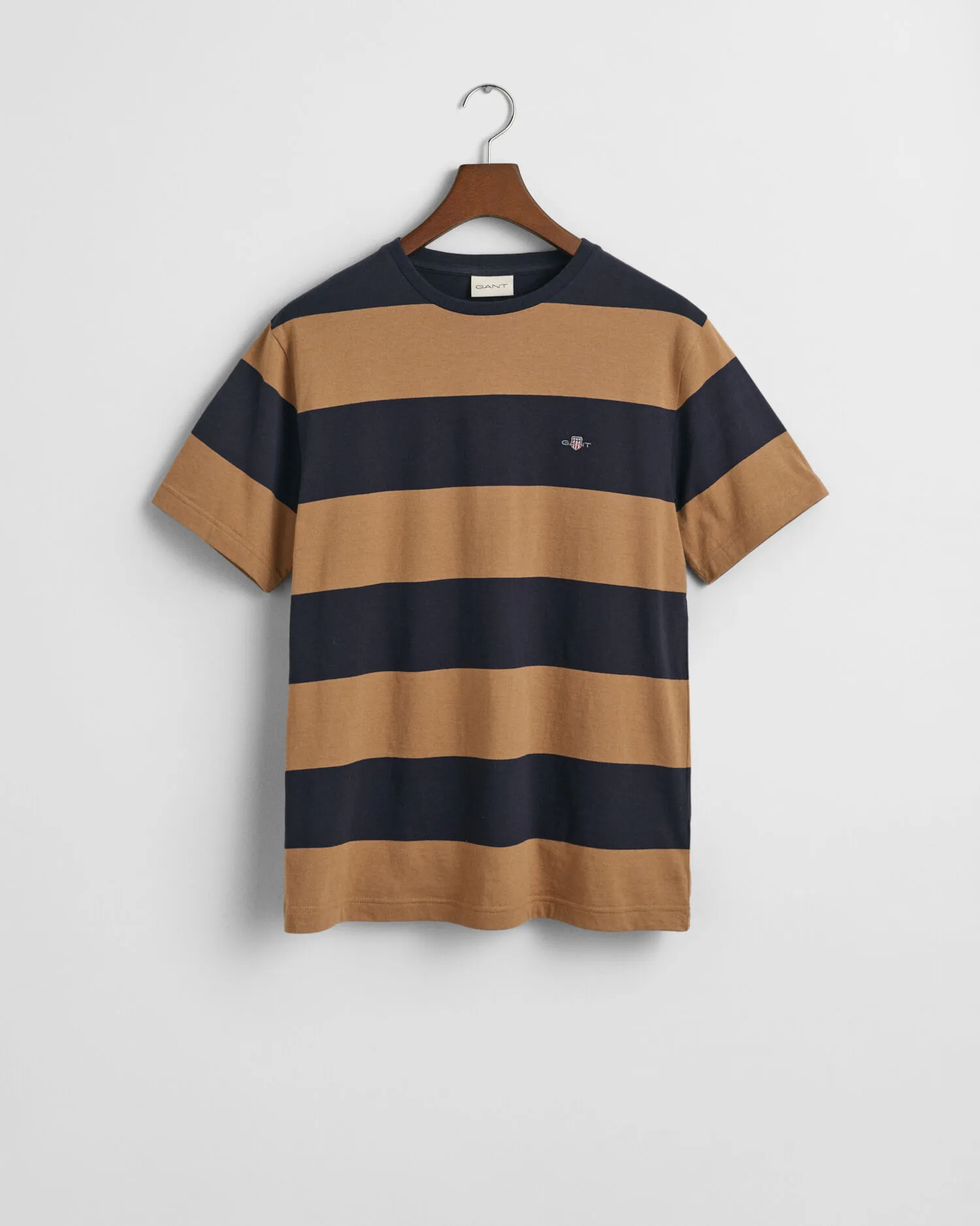T-shirt a righe larghe    