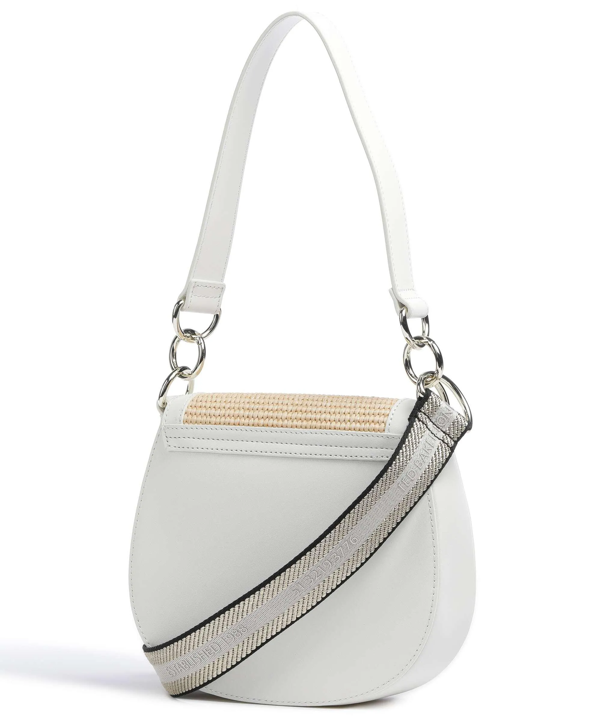  Ted Baker Staceli Borsa a spalla polipropilene, pelle a grana fine avorio  