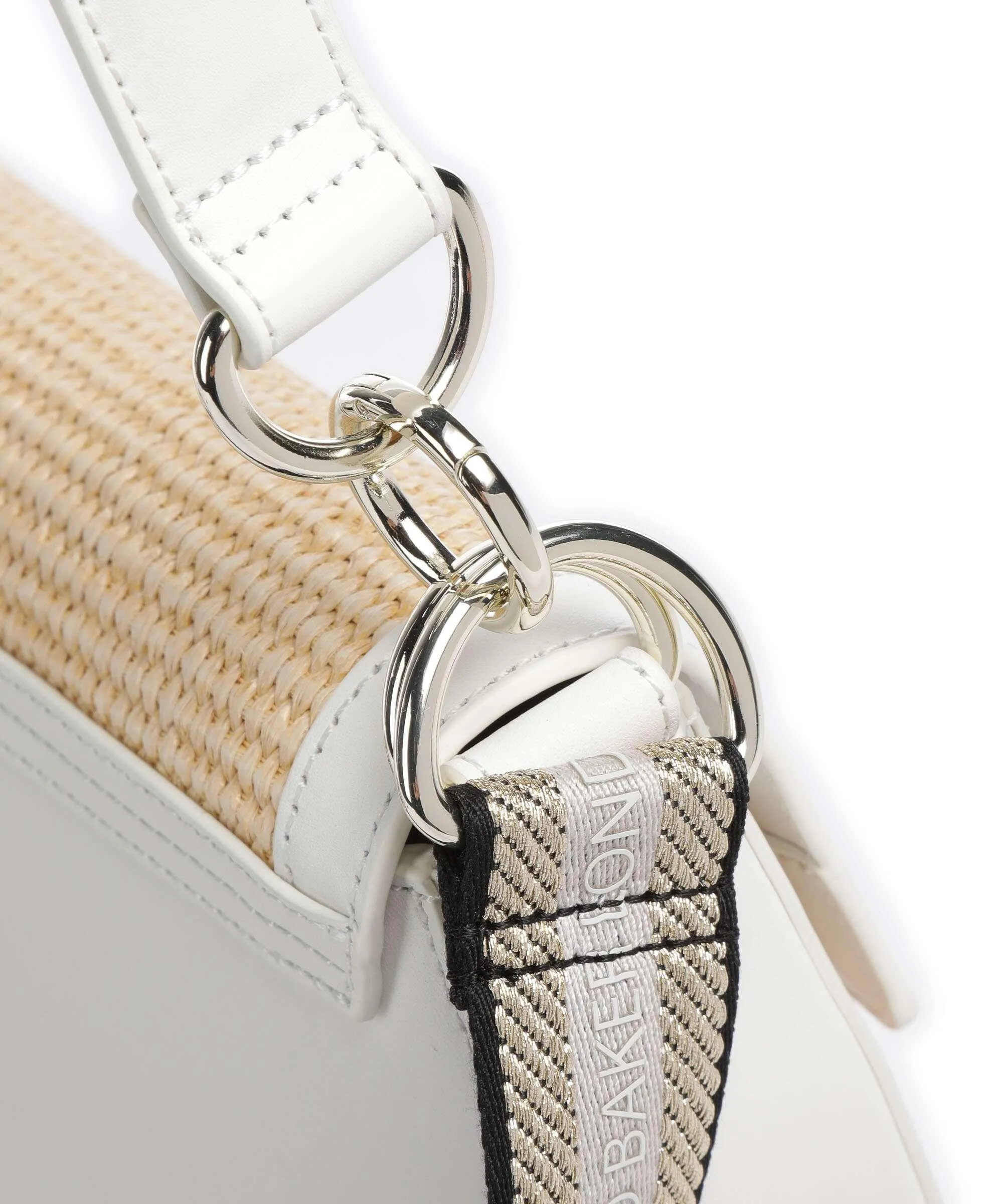  Ted Baker Staceli Borsa a spalla polipropilene, pelle a grana fine avorio  
