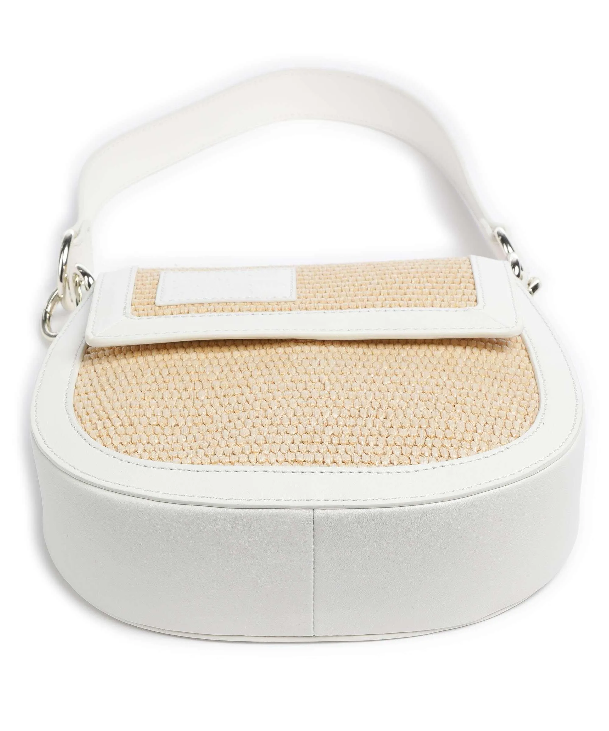  Ted Baker Staceli Borsa a spalla polipropilene, pelle a grana fine avorio  
