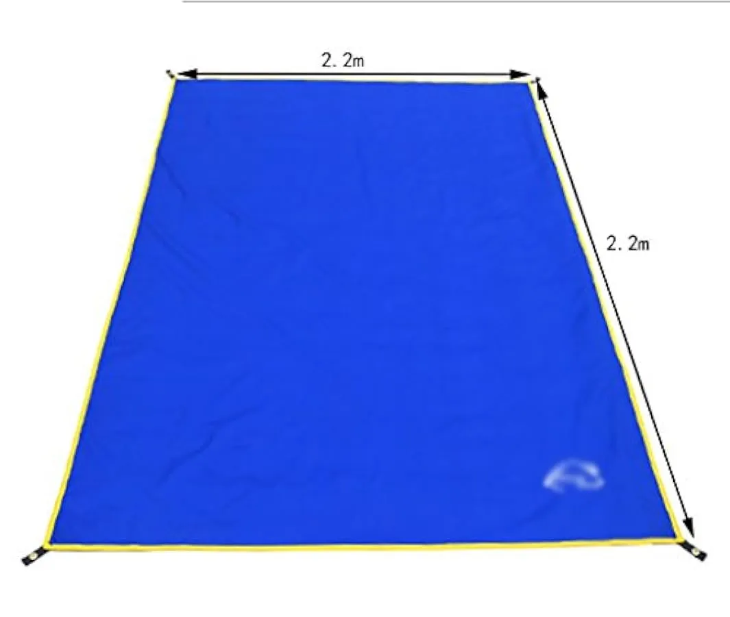Teloni Tenda telone impermeabile a prova di umidità molteplici usi Tappetino da picnic tappeto da campeggio all’aperto 2 taglie 
