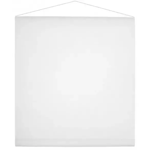 Tessuto monocromatico bianco 25m