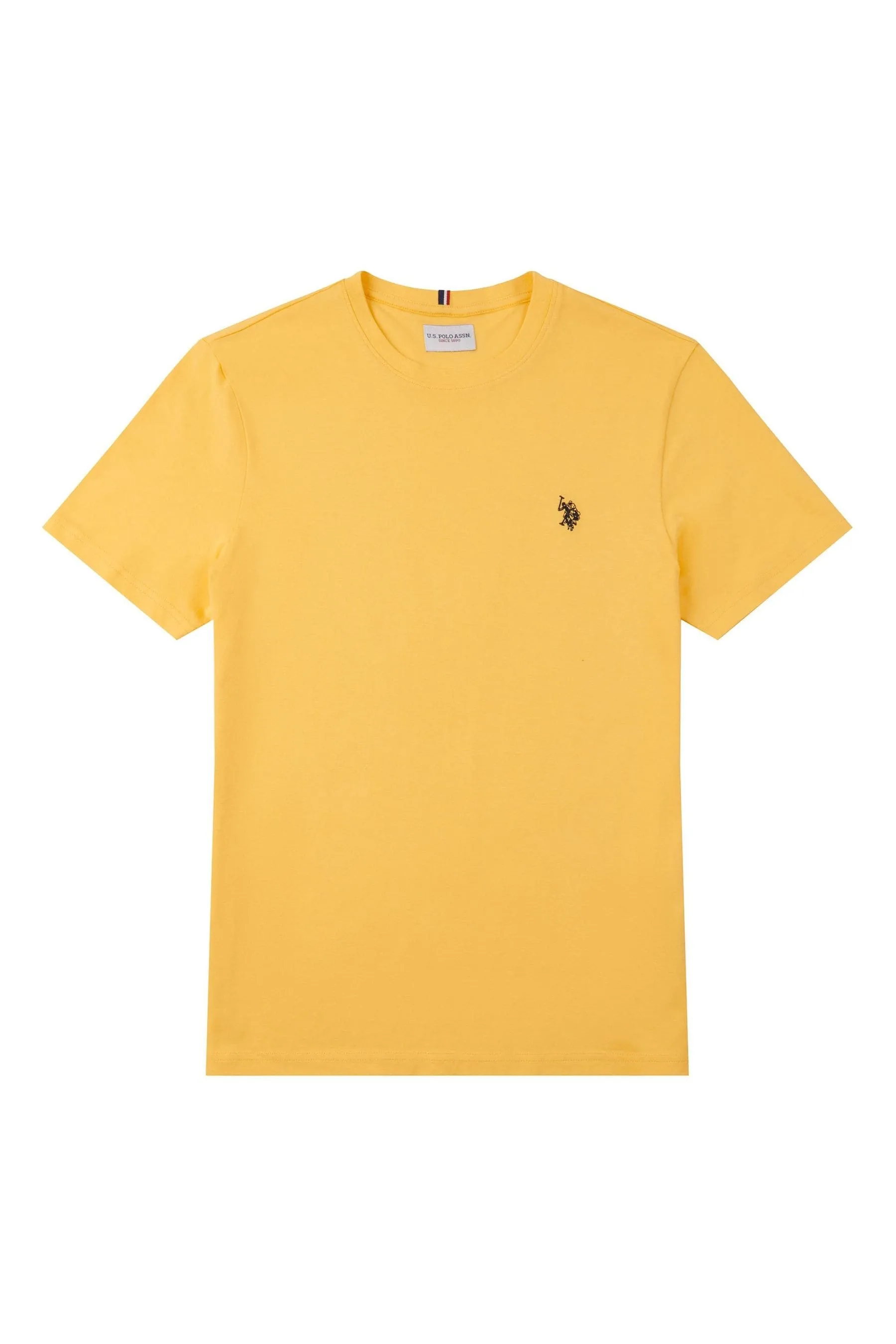 U.S. Polo Assn. Uomo regular Uomo - T-shirt con doppio faglioni    