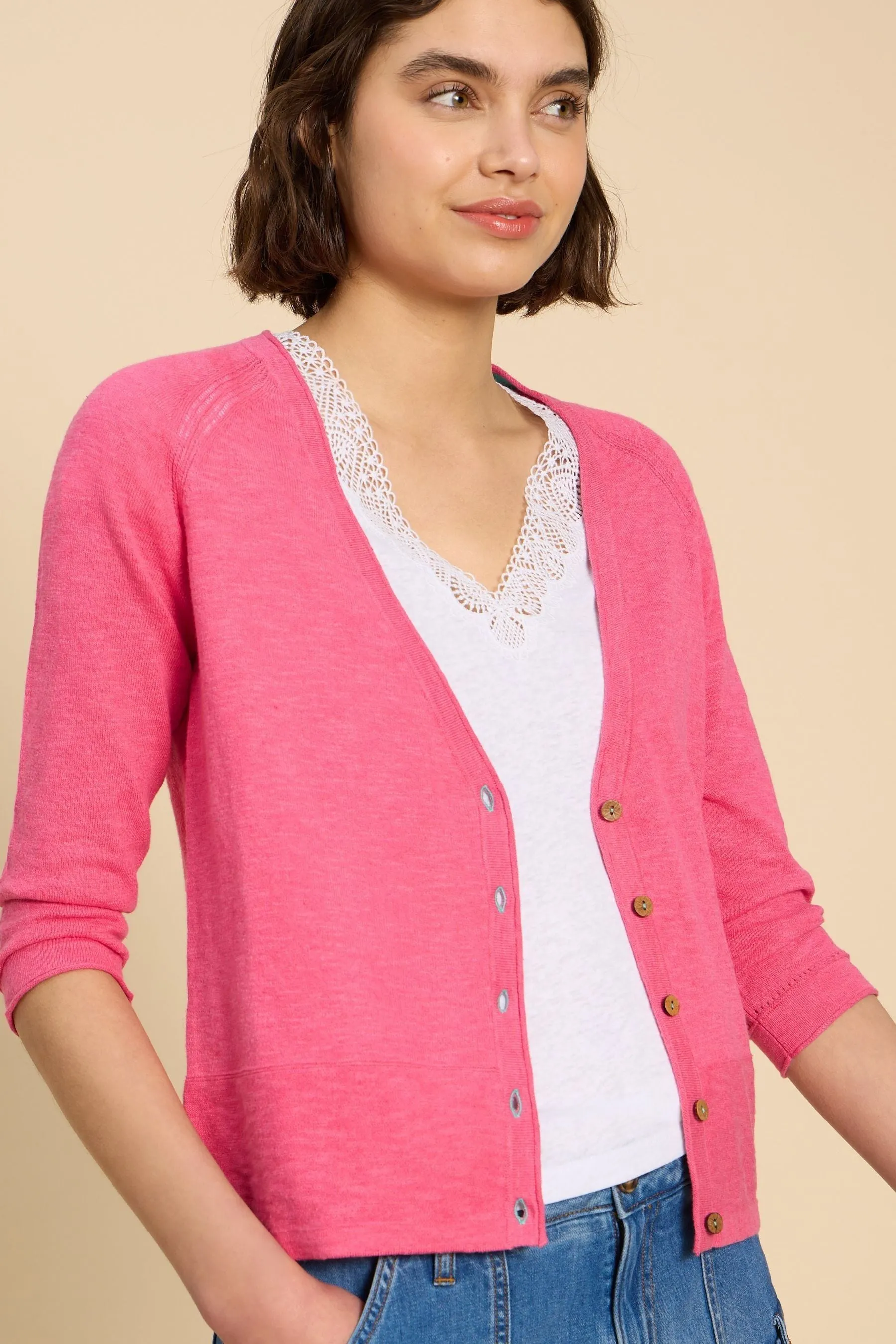 White Stuff - Naria - Cardigan con scollo a V